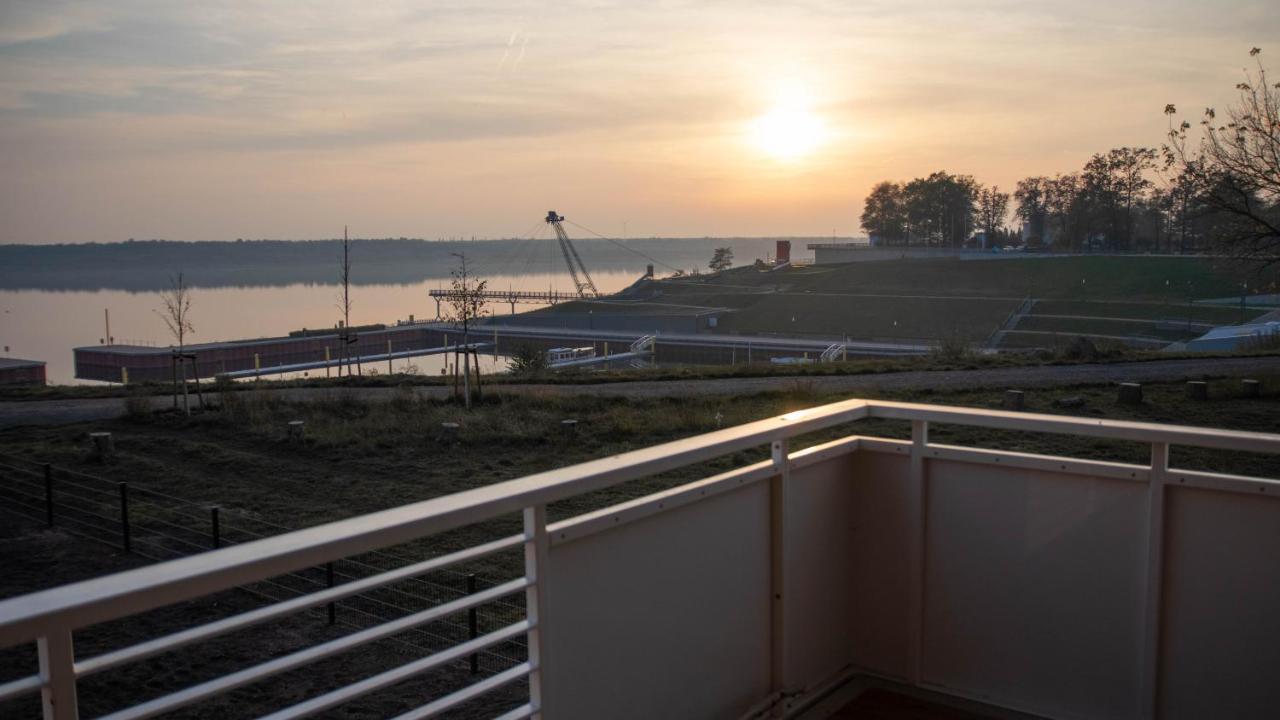 Ferienwohnung Seeblick Lausitzer Seenland グロースレッシェン エクステリア 写真