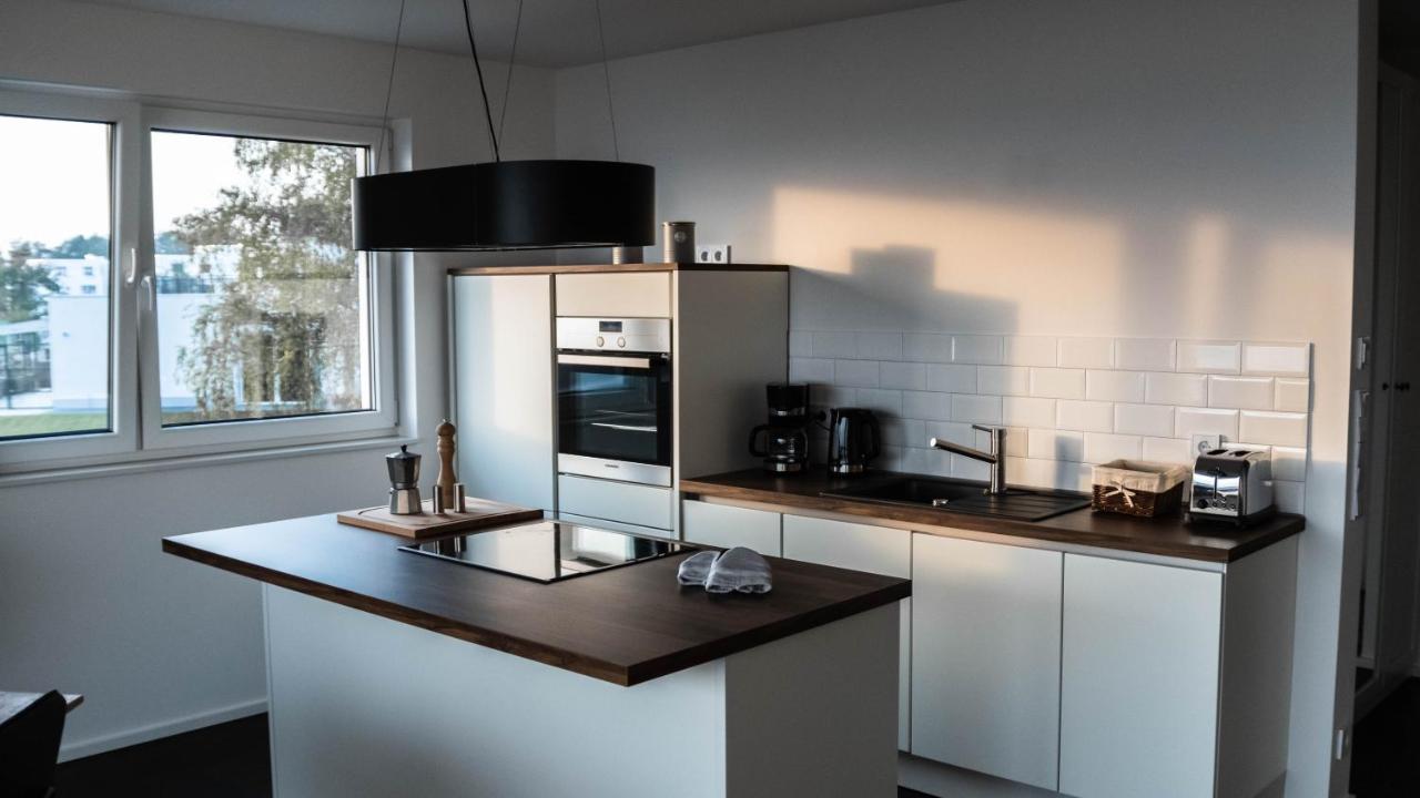 Ferienwohnung Seeblick Lausitzer Seenland グロースレッシェン エクステリア 写真