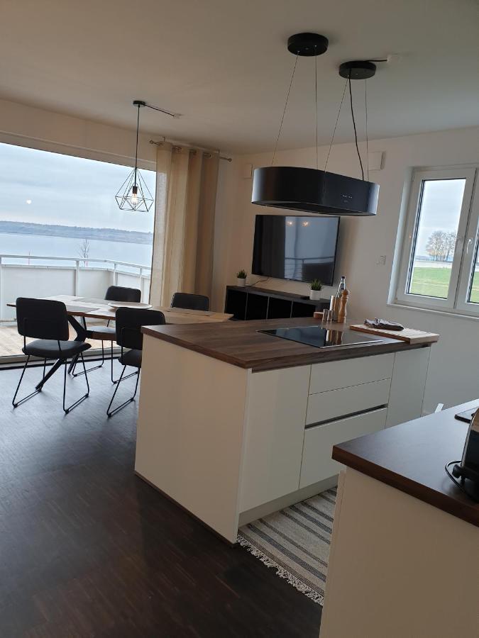 Ferienwohnung Seeblick Lausitzer Seenland グロースレッシェン エクステリア 写真